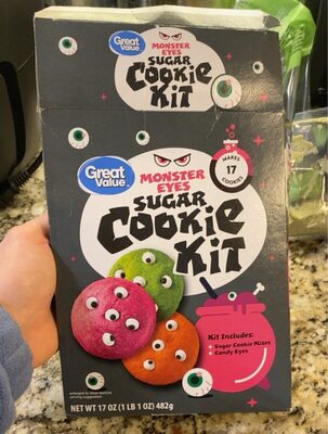 Monster Eyes Sugar Cookie Kit