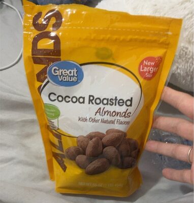 Cocoa Roasted Almonds, Cocoa Roasted