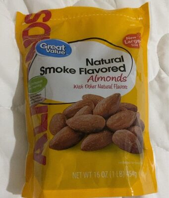 Natural Smoke Flavored Almonds, Natural Smoke