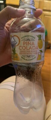 Pina Colada Flavored Unsweetened Sparkling Water, Pina Colada