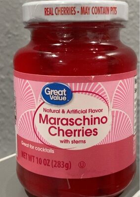 Maraschino Cherries With Stems, Maraschino