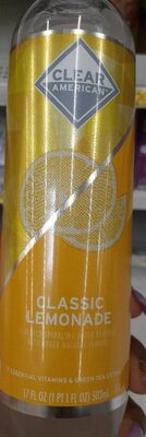 Classic Lemonade Flavored Sparkling Water Beverage, Classic Lemonade