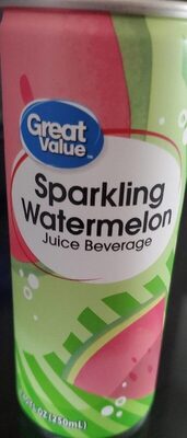 Watermelon Sparkling Juice Beverage, Watermelon