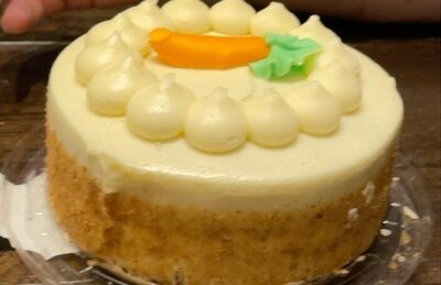 Carrot Flavored Cake With Cream Cheese Icing, Carrot With Cream Cheese Icing