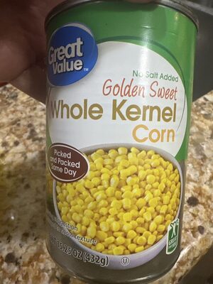 Golden Sweet No Salt Added Whole Kernel Corn, Golden Sweet No Salt Added