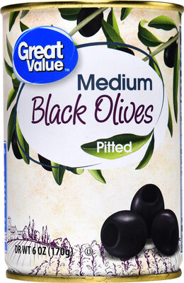 California-Style Medium Pitted Ripe Olives, California-Style