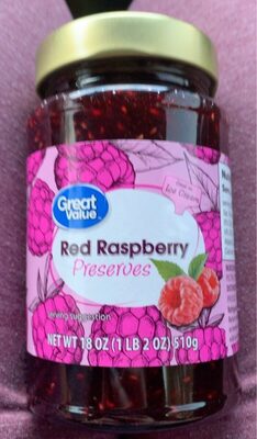 Red Raspberry Preserves, Red Raspberry