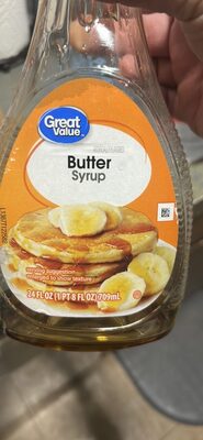 Butter Flavored Syrup, Butter