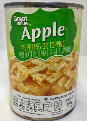 Apple Pie Filling Or Topping, Apple