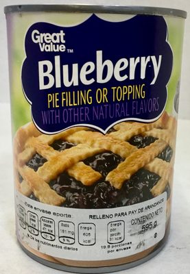 Blueberry Pie Filling Or Topping, Blueberry