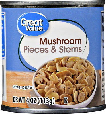 Pieces & Stems Mushrooms