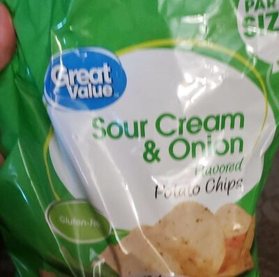 Sour Cream & Onion Potato Chips, Sour Cream & Onion