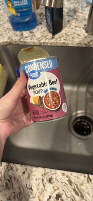 Vegetable Beef Condensed Soup, Vegetable Beef