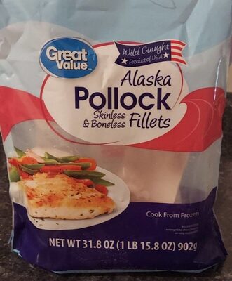 Skinless & Boneless Alaska Pollock Fillets