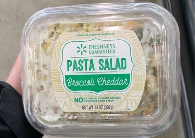 Broccoli Cheddar Pasta Salad, Broccoli Cheddar