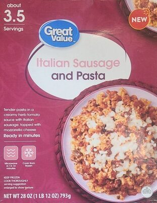 Italian Sausage And Pasta, Italian