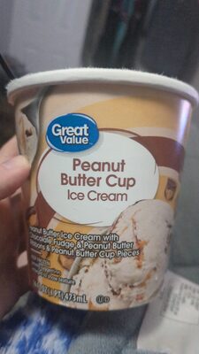 Peanut Butter Ice Cream With Chocolate Fudge & Peanut Butter Ribbons & Peanut Butter Cup Pieces, Peanut Butter