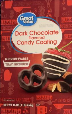 Dark Chocolate Candy Coating, Dark Chocolate