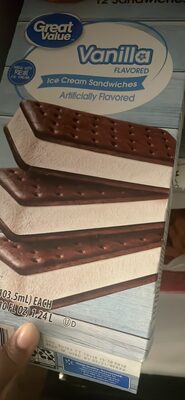 Vanilla Ice Cream Sandwiches, Vanilla