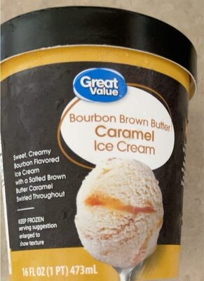 Bourbon Brown Butter Caramel Sweet, Creamy Bourbon Flavored Ice Cream With A Salted Brown Butter Caramel Swirled Throughout, Bourbon Brown Butter Caramel