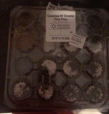 Cookies'N Creme Flavored Tiny Pies, Cookies'N Creme