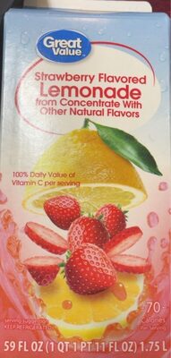 Strawberry Flavored Lemonade, Strawberry