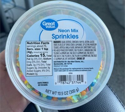 Sprinkles Mix, Neon