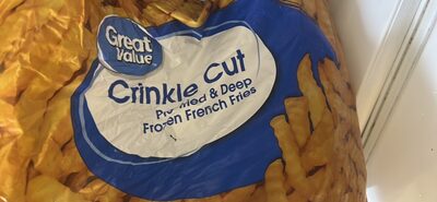 Crinkle Cut French Fried Potatoes, Crinkle Cut