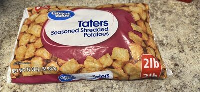 Seasoned Shredded Potatoes Taters, Seasoned