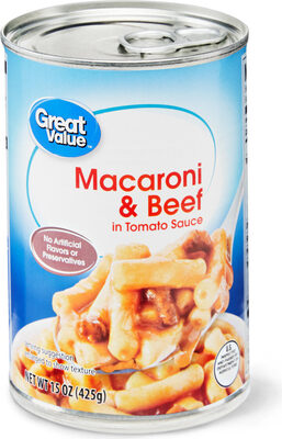 Macaroni & Beef In Tomato Sauce, Tomato Sauce