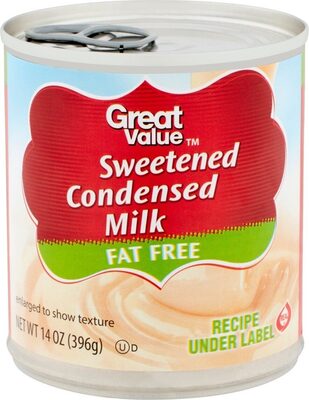 Sweetened Fat Free Condensed Milk, Sweetened