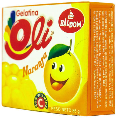 Gelatin, Orange