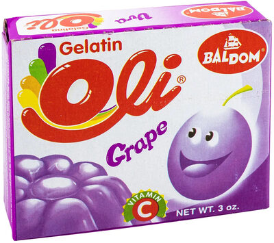 Gelatin, Grape