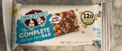 Chocolate Almond Sea Salt The Complete Cookie-Fied Bar, Chocolate; Almond; Sea Salt