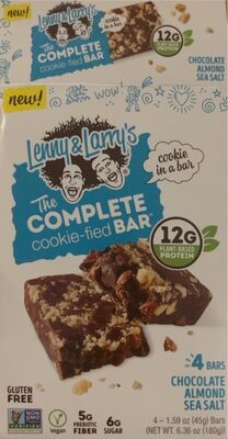 Chocolate Almond Sea Salt The Complete Cookie-Fied Bars, Chocolate Almond Sea Salt