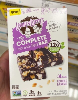 Cookies & Creme The Complete Cookie-Fied Bar, Cookies & Creme