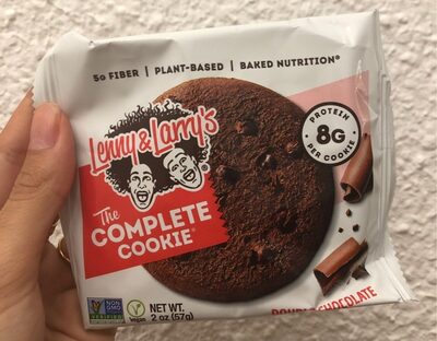 Double Chocolate Baked Nutrition Cookie, Double Chocolate