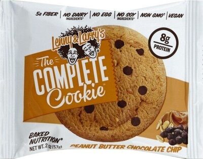 Peanut Butter Chocolate Chip  Baked Nutrition Cookie, Peanut Butter Chocolate Chip