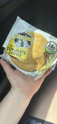 Lemon Poppy Seed Plant-Based Cookie, Lemon Poppy Seed