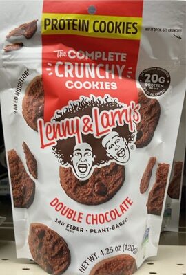 Double Chocolate Plant-Based Protein Cookies, Double Chocolate