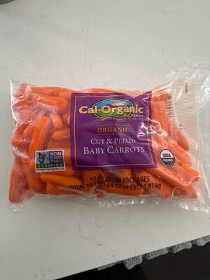 Organic Cut & Peeled Baby Carrots