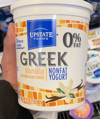 Vanilla Greek Nonfat Yogurt, Vanilla