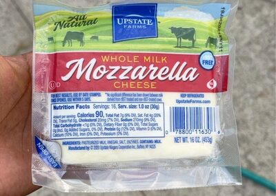 Mozzarella Cheese - Whole Milk Cheese, Mozzarella
