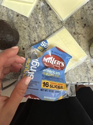 American Reduced Fat  Cheese Singles Slices