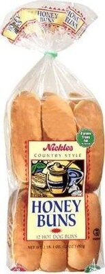 Country Style Hot Dog Honey Buns, Country Style