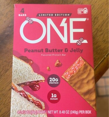 Peanut Butter & Jelly Protein Bars, Peanut Butter & Jelly