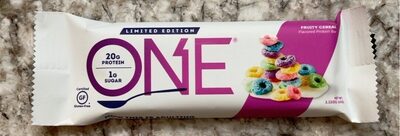 Fruity Cereal Flavored Protein Bar, Fruity Cereal