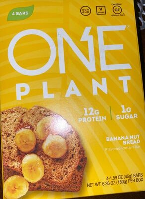 Banana Nut Bread Flavored Protein Bars, Banana Nut Bread
