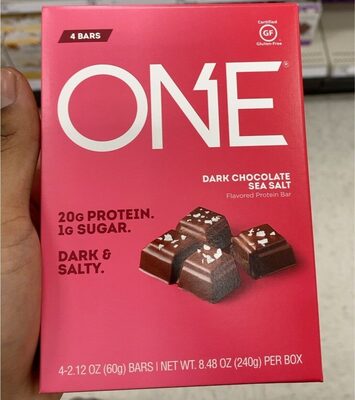 Dark Chocolate Sea Salt Flavored Protein Bars, Dark Chocolate Sea Salt