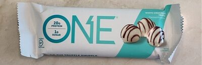 White Chocolate Truffle Flavored Protein Bar, White Chocolate Truffle